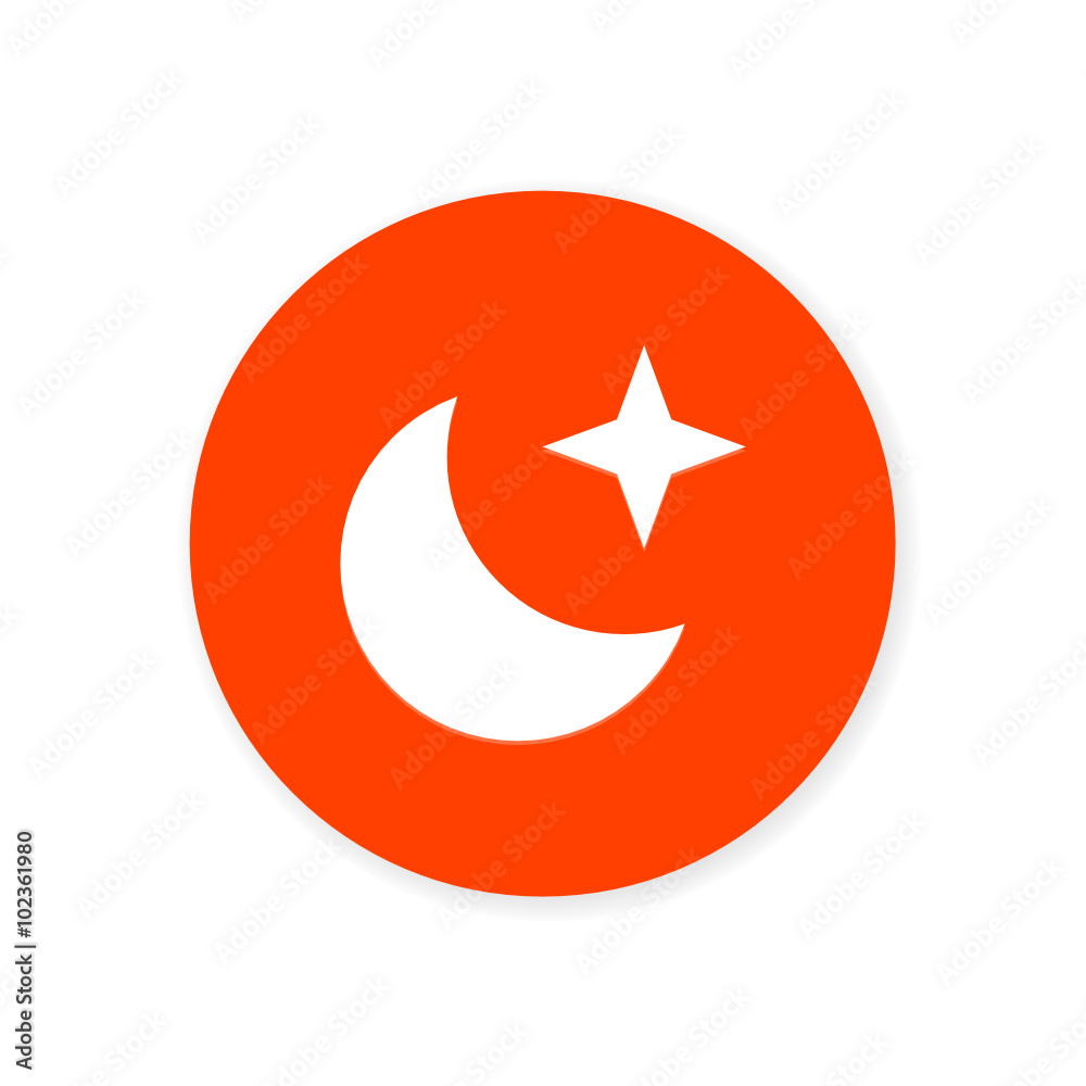 Flat Design App Button Flat Design App Button