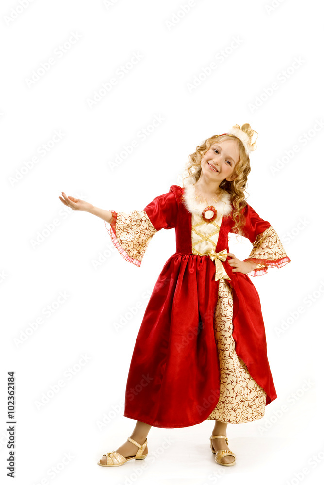 Little Princess Showing Something Shows What the Hand Little Princess Showing Something Shows What the Hand