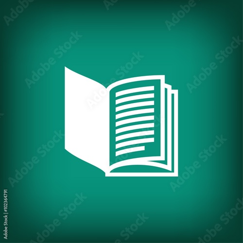 Pictograph of book