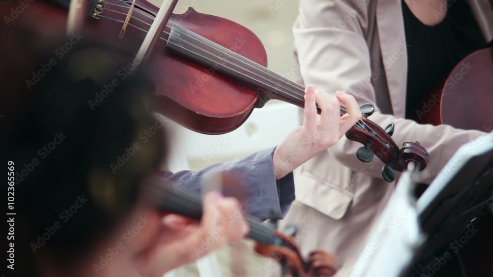 women playing stringed instruments violin, cello women playing stringed instruments violin, cello