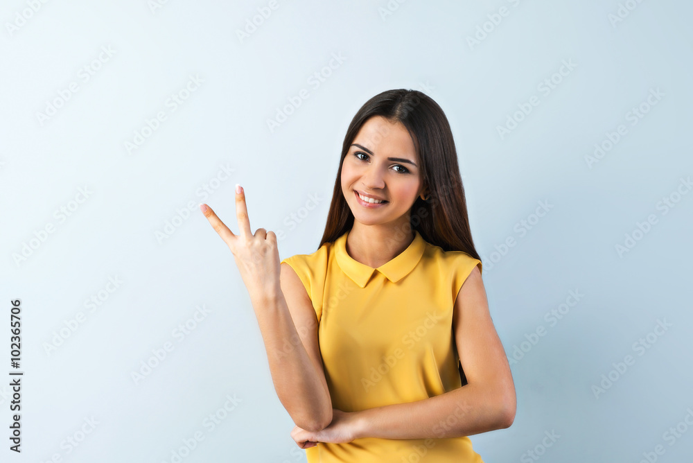 Nice photo of young business woman Nice photo of young business woman