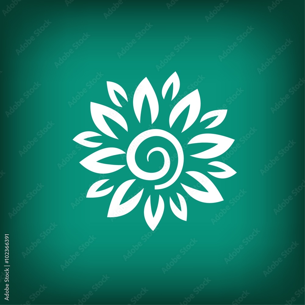 Pictograph of flower Pictograph of flower