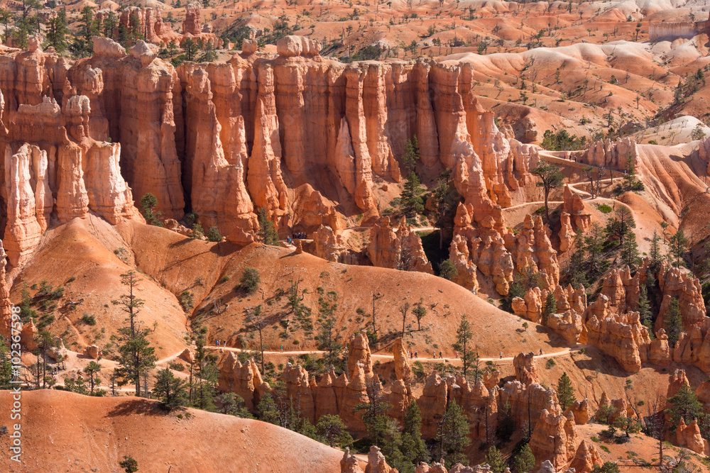 Bryce Canyon, Below the Rim