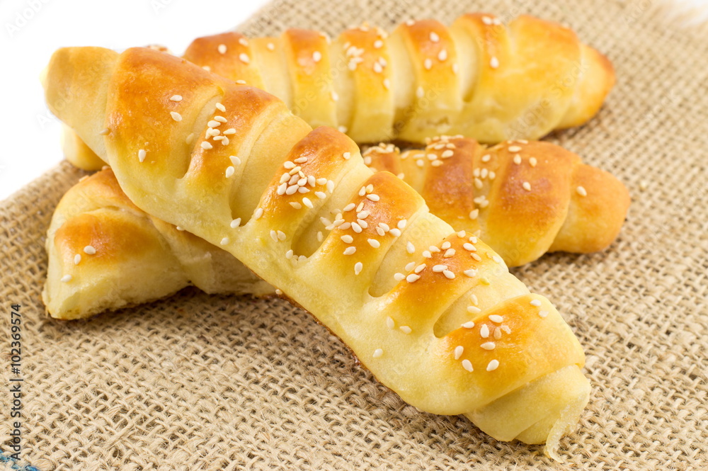 bunch of sesame pastry bunch of sesame pastry
