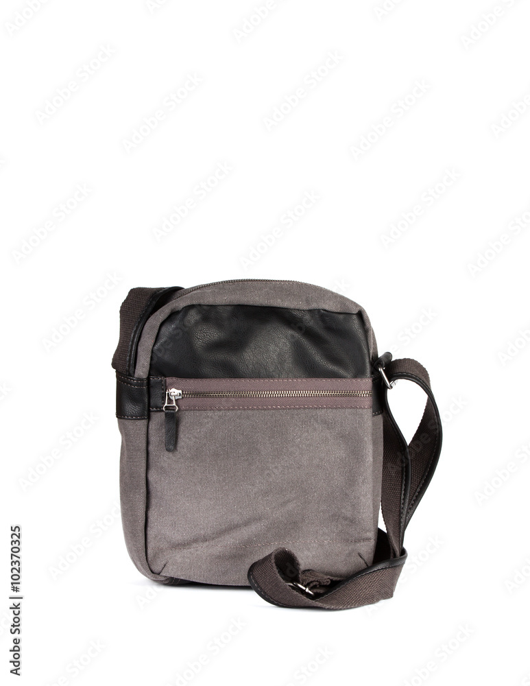 Naklejka premium Men bag isolated
