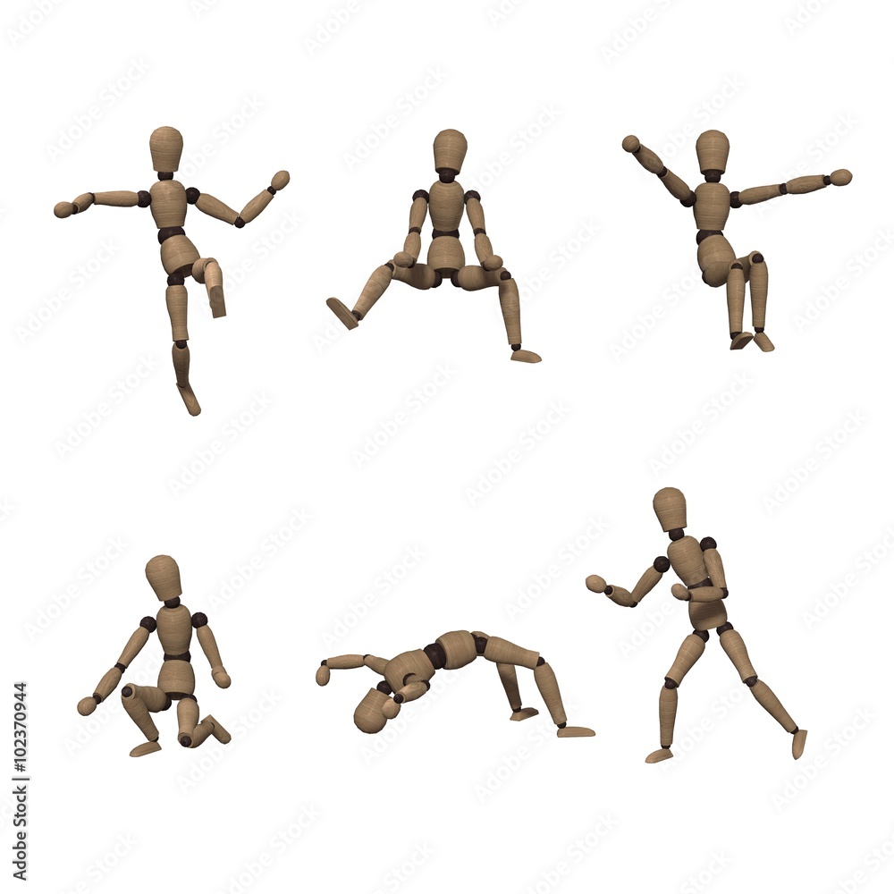 Wooden mannequin drawing model human shape. Doll body figurine statue pose  posing to illustrate human body positures for draw class or every concept  Stock Photo - Alamy