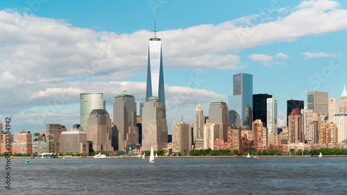 4K Freedom Tower and Hudson River Timelapse 3a
