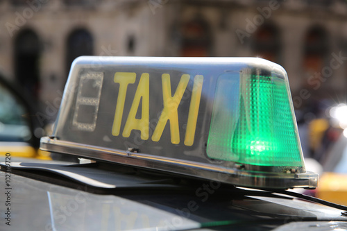 Taxi in Barcelona