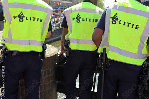 Polizei in Amsterdam