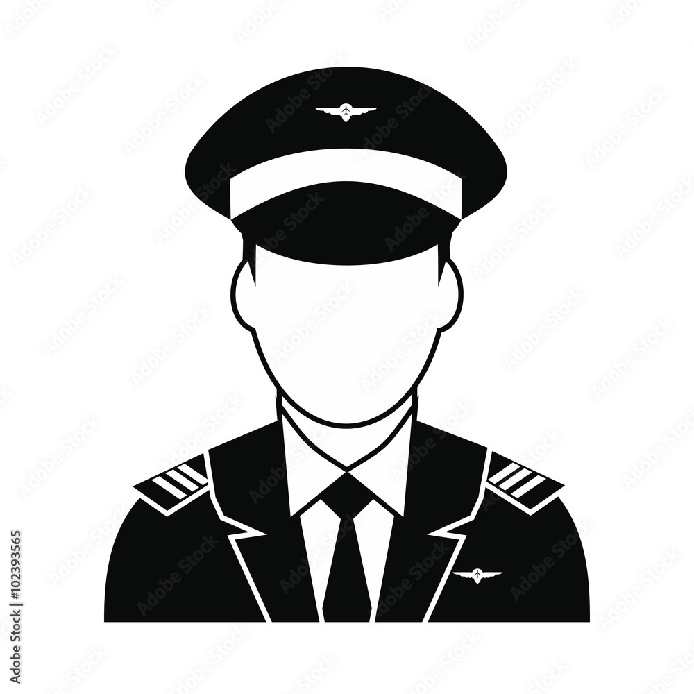 Captain of the aircraft icon
