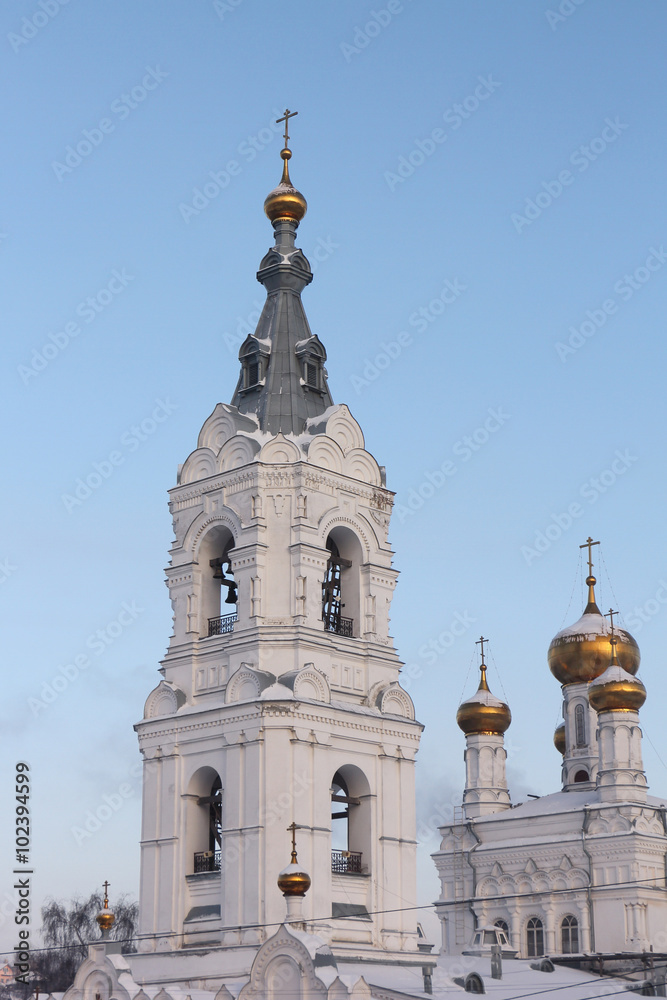 Holy Trinity Church in Holy Trinity monastery Stefan against
