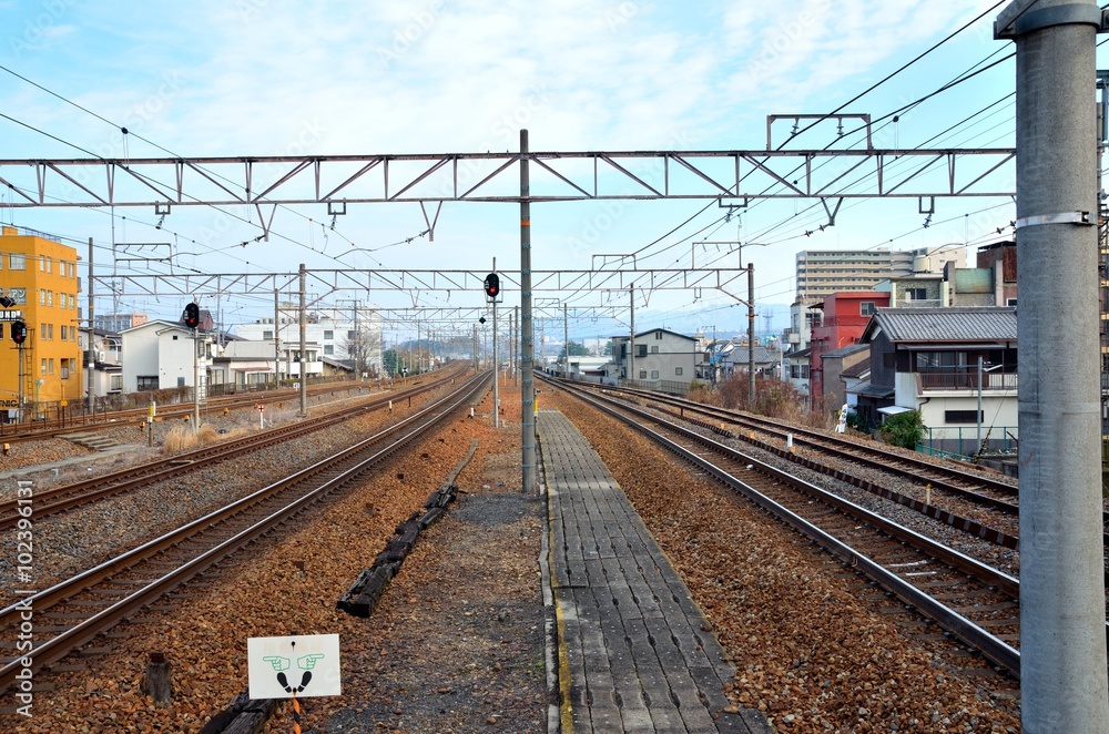Obraz premium 鉄道
