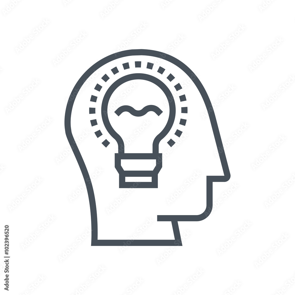 Idea, lamp icon Idea, lamp icon