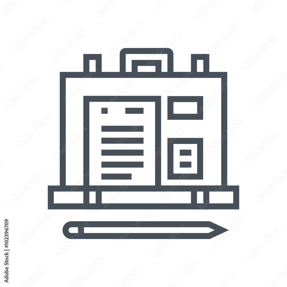 Suitcase, portfolio icon Suitcase, portfolio icon