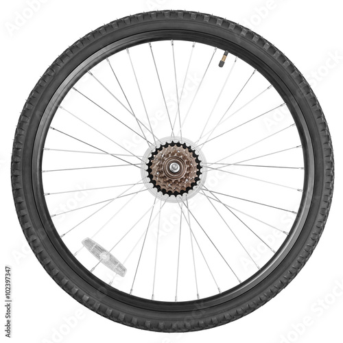 Rear wheel for mountain bike