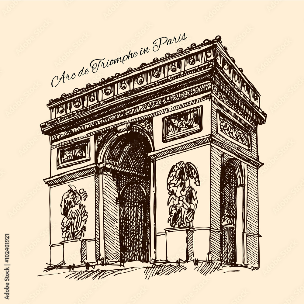 Fototapeta premium Arc de triomphe