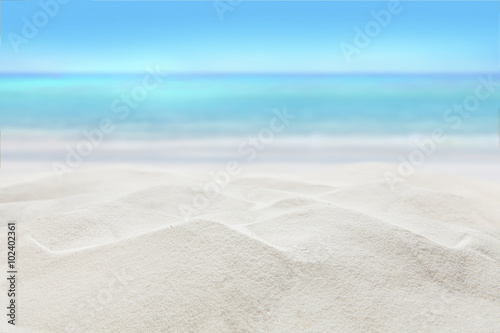 sandy beach, Summer concept 