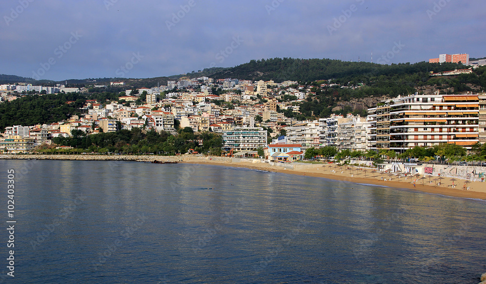 Kavala city in Greece
