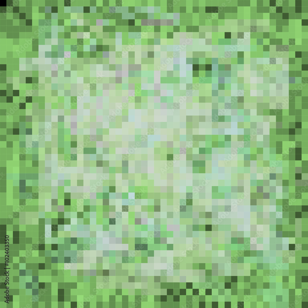 Abstract green pixel background, vector illustration Abstract green pixel background, vector illustration