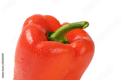 Murais de parede washed red bell pepper