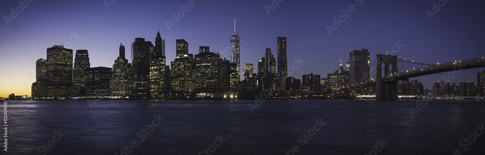 Obraz premium New York skyline