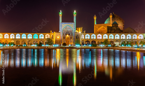 View of Shah (Imam) Mosque in Isfahan - Iran