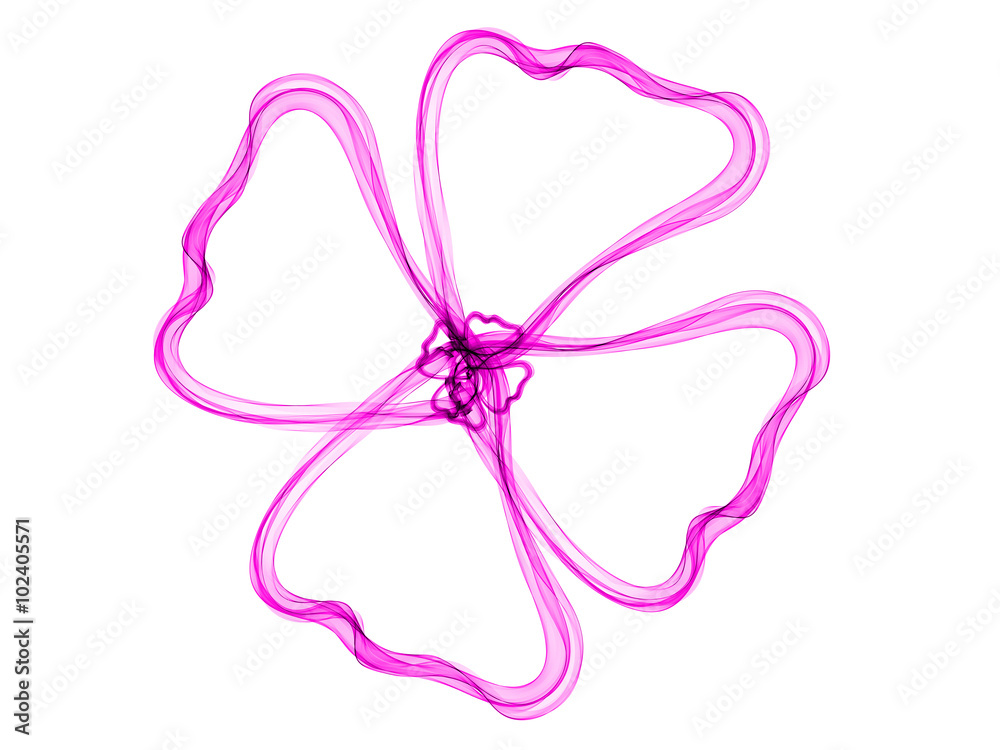 flower drawn gradient lines flower drawn gradient lines