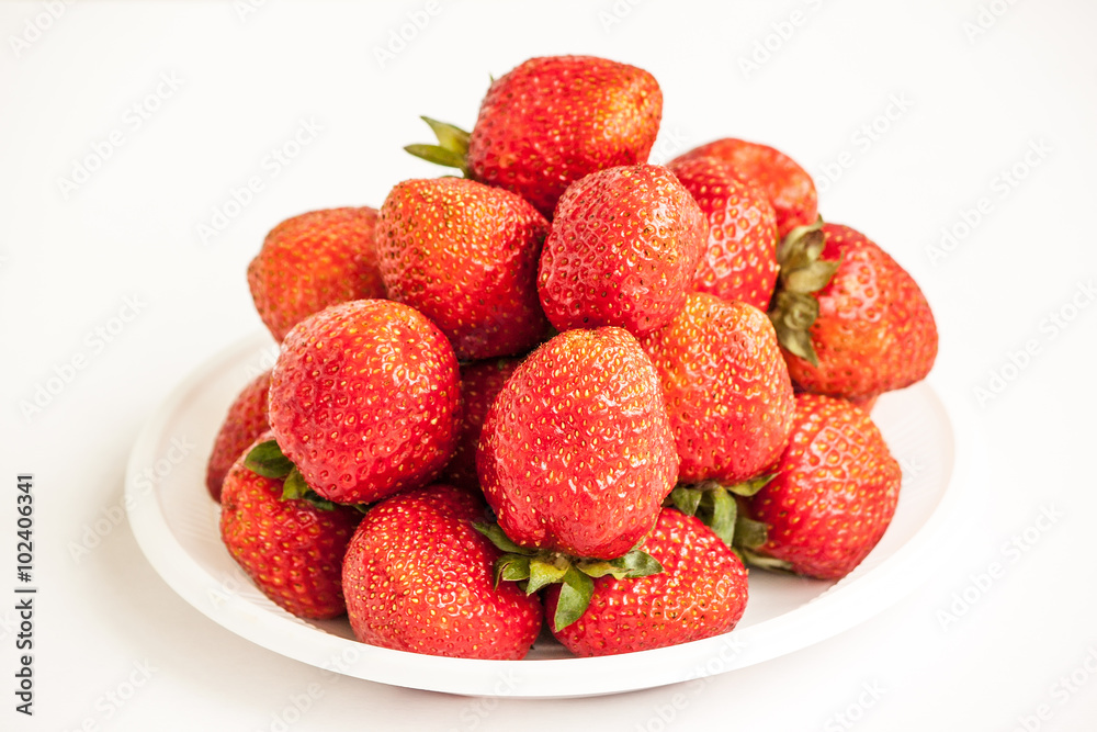 Berry. Large strawberries Berry. Large strawberries