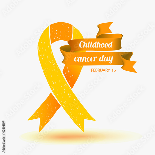 Childhood Cancer Day. February 15