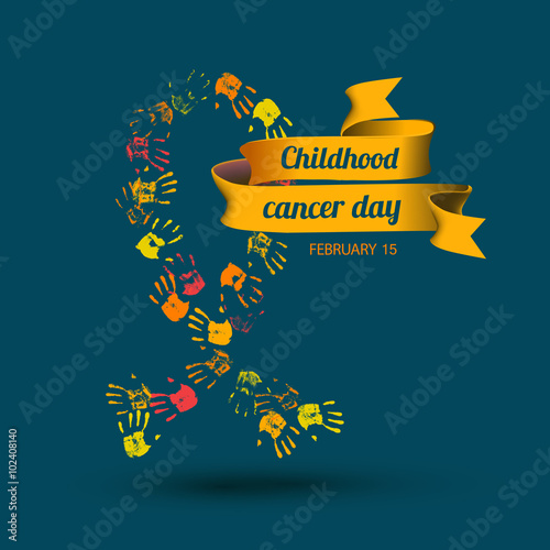 Childhood Cancer Day. February 15