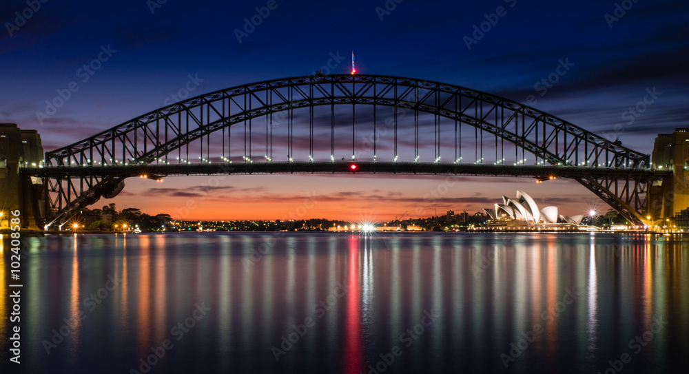 Sydney Harbour at Dawn