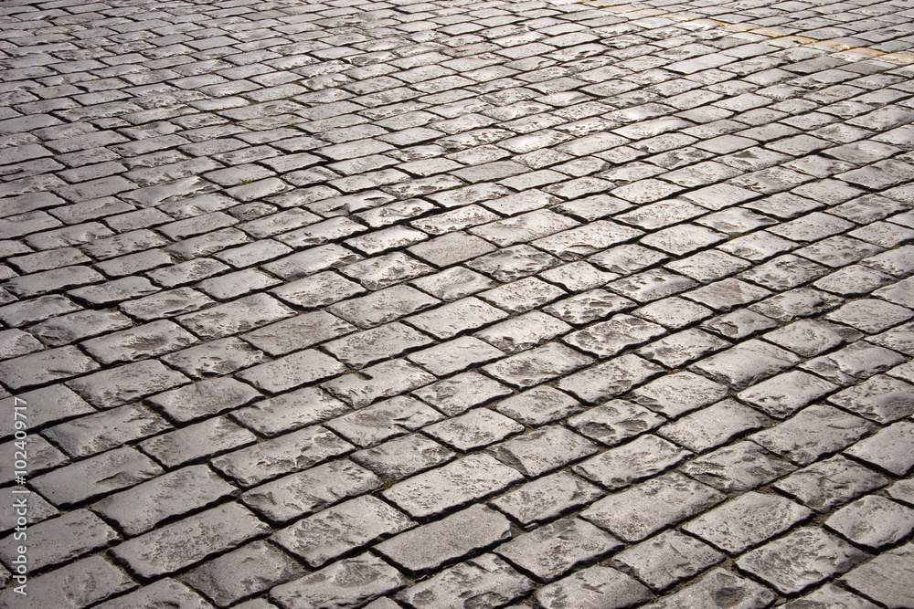 Closeup of block pavement (as a background)