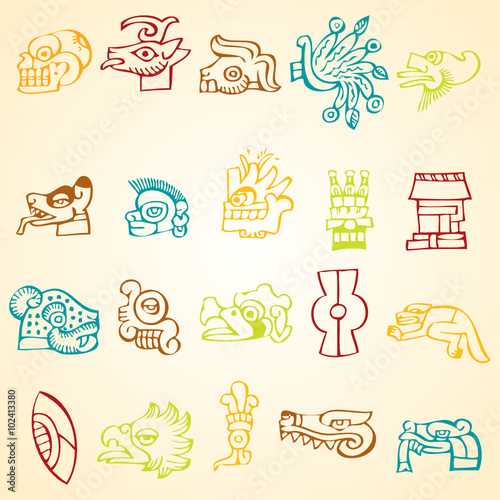 Mexico and Peru native art
