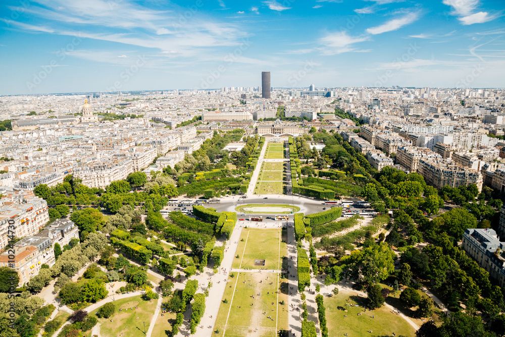Obraz premium Champ de Mars in Paris