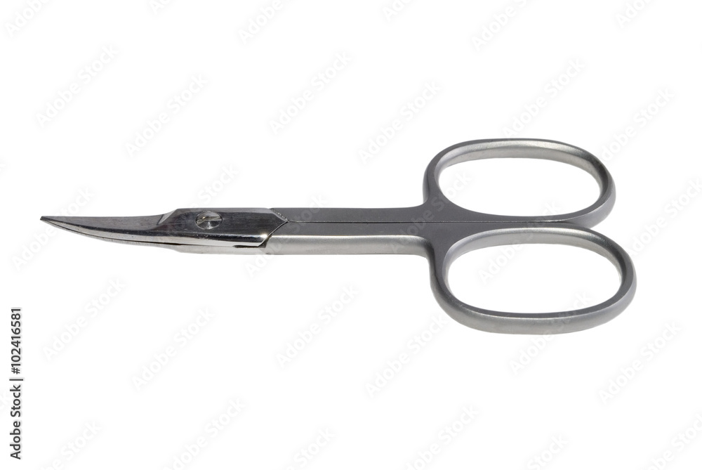 Manicure scissors (isolated on white) Manicure scissors (isolated on white)