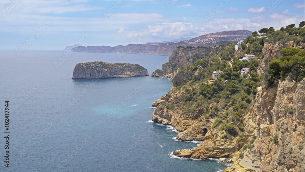Time-lapse of picturesque seafront in Javea, Spain. Time-lapse of picturesque seafront in Javea, Spain.