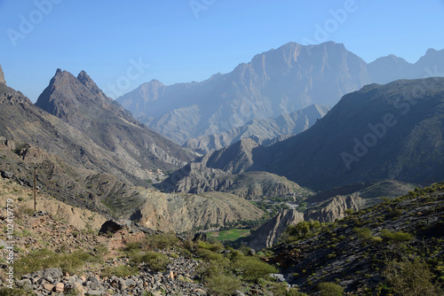 Mountains and landscape, Oman