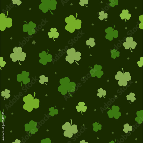 Set of St. Patrick's Day Seamless Patterns Perfect for wallpapers, pattern fills, web backgrounds, greeting cards
