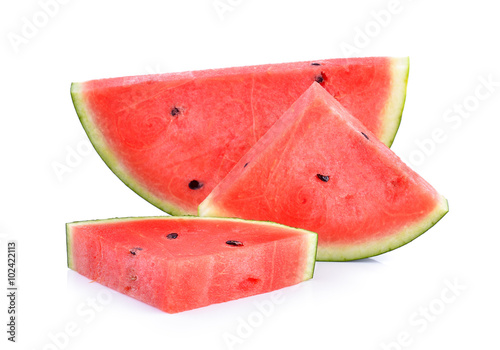 watermelon on white background
