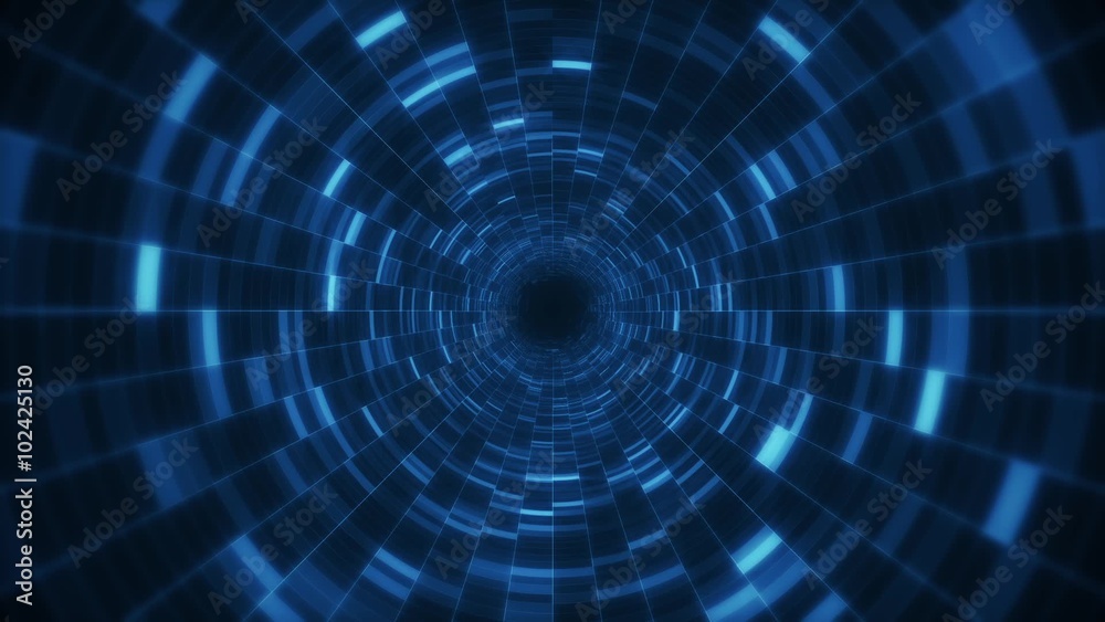 abstract blue cylinder loop able abstract blue cylinder loop able