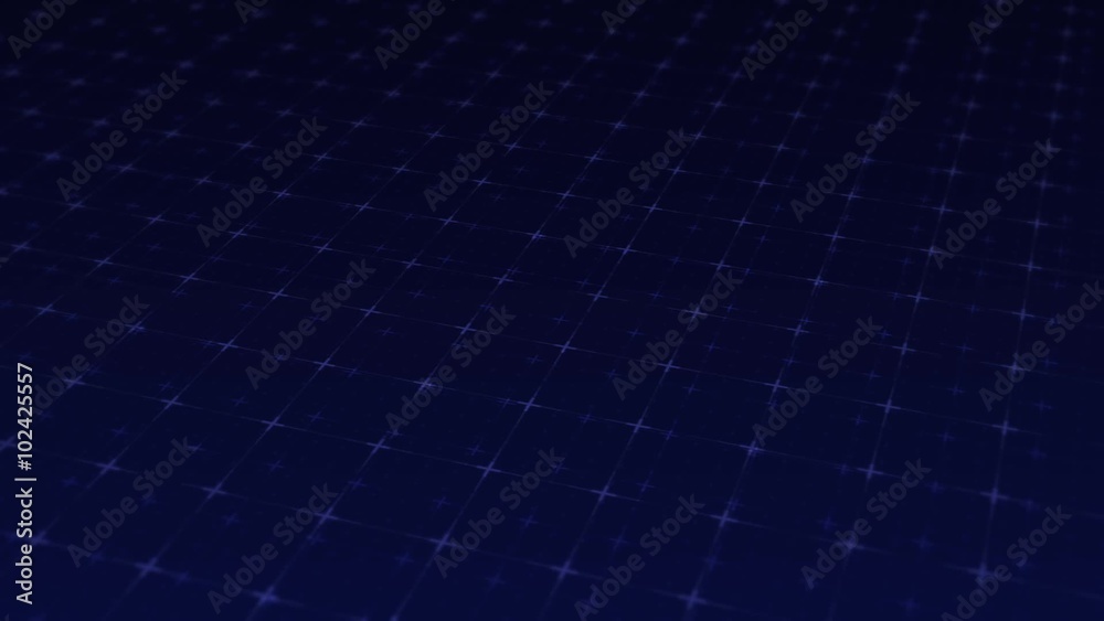 abstract grid blue loop able