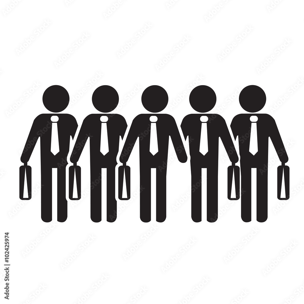 Businessman People Icon Illustration design Businessman People Icon Illustration design