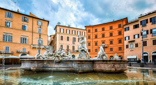 Fontana del Nettuno Piazza Navona