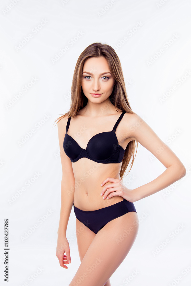 sexy beautiful girl demonstrate her black lingerie sexy beautiful girl demonstrate her black lingerie