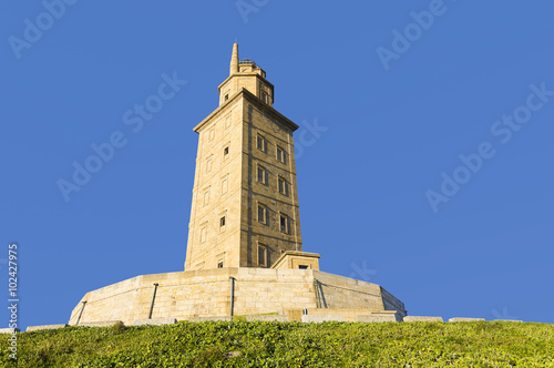 Hercules tower, Torre de Hercules, roman lighthouse , UNESCO world heritage © GDM photo and video