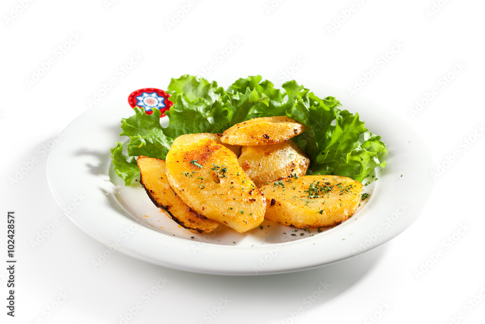 Fried Potato Slice Fried Potato Slice