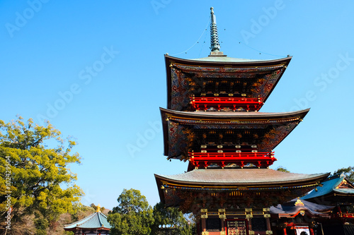 Naritasan Shinshoji Temple is a large and highly popular Buddhist temple complex in Narita City. photo