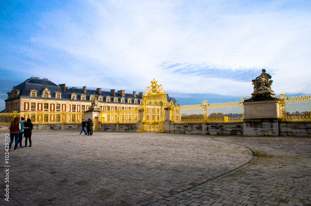 Fototapeta premium Esterno Versailles veduta 1