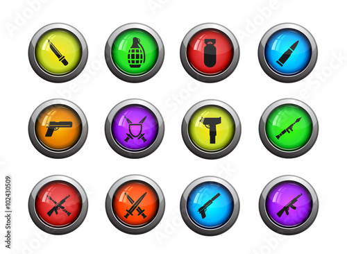 Weapon simply icons
