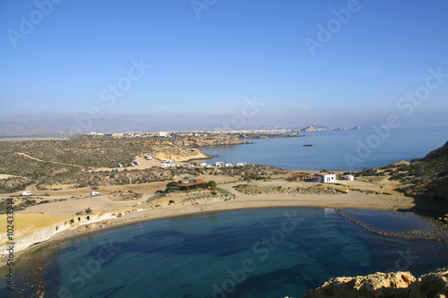 plage de Los Cocedores à Aguilas